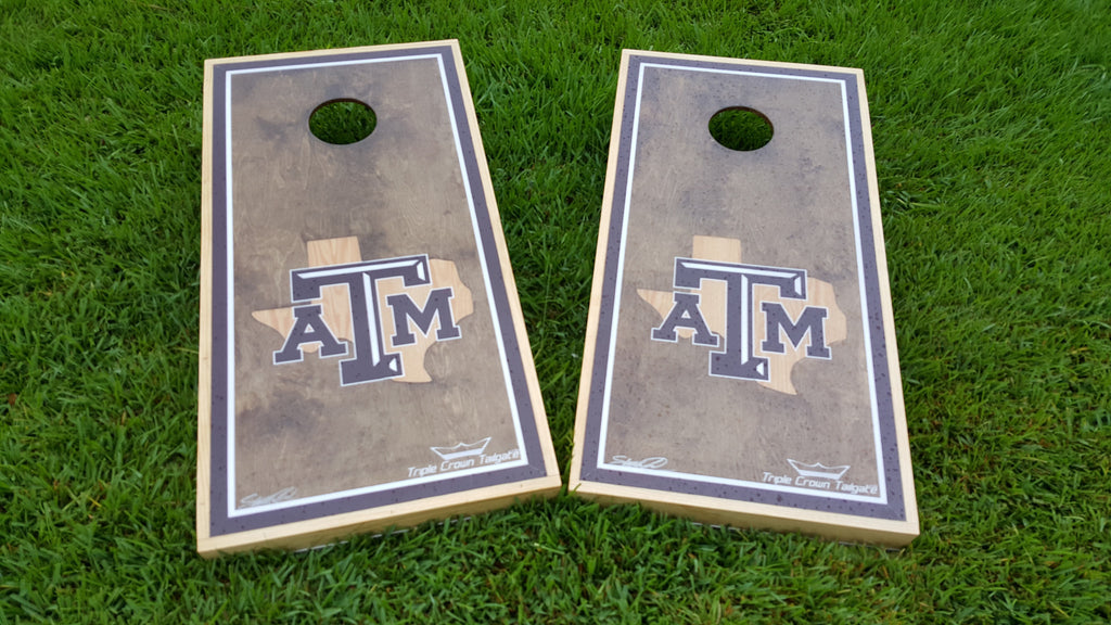 Waterproof Texas Cornhole Boards